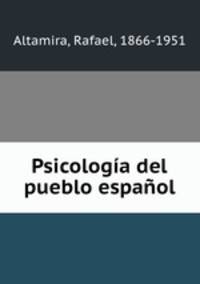 Psicologa del pueblo espaol