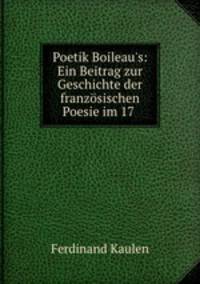 Poetik Boileau