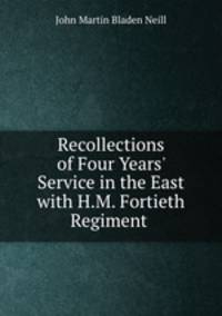 Recollections of Four Years