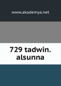 729 tadwin.alsunna