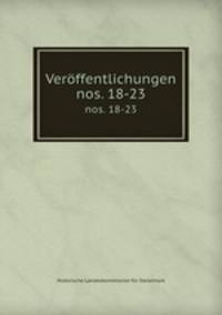Verffentlichungen. nos. 18-23