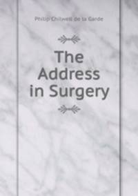 The Address in Surgery