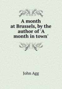 A month at Brussels, by the author of 