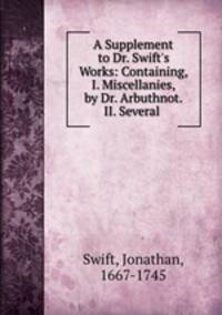 A Supplement to Dr. Swift