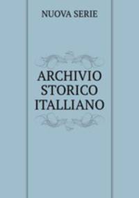 ARCHIVIO STORICO ITALLIANO
