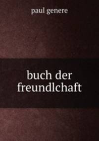 buch der freundlchaft