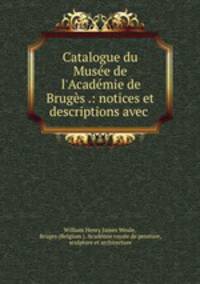 Catalogue du Musee de l