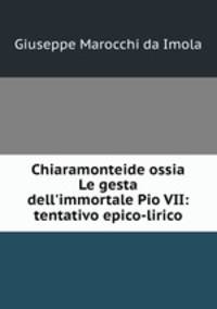 Chiaramonteide ossia Le gesta dell