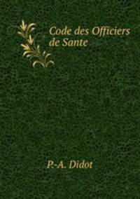 Code des Officiers de Sante