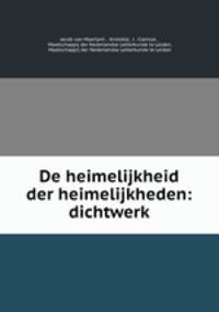 De heimelijkheid der heimelijkheden: dichtwerk