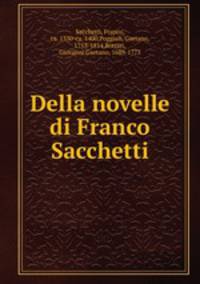 Della novelle di Franco Sacchetti