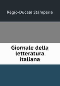 Giornale della letteratura italiana