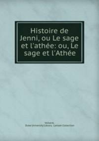 Histoire de Jenni, ou Le sage et l
