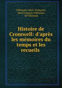 Histoire de Cromwell: d