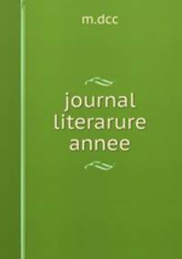 journal literarure annee