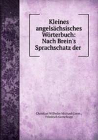 Kleines angelsachsisches Worterbuch: Nach Brein