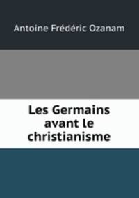 Les Germains avant le christianisme