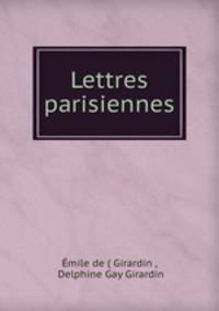 Lettres parisiennes