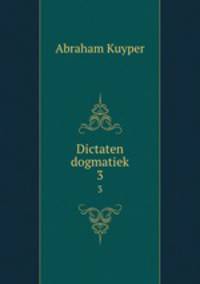 Dictaten dogmatiek. 3