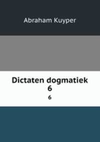 Dictaten dogmatiek. 6