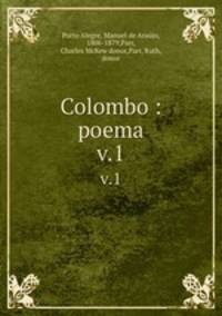Colombo : poema. v.1