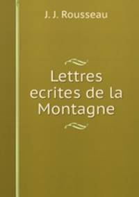 Lettres ecrites de la Montagne