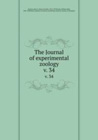 The Journal of experimental zoology. v. 34