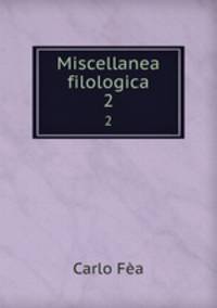 Miscellanea filologica. 2