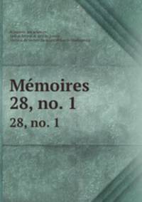 Mmoires. 28, no. 1