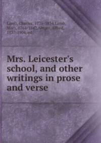Mrs. Leicester