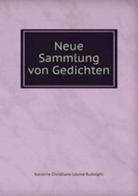 Neue Sammlung von Gedichten
