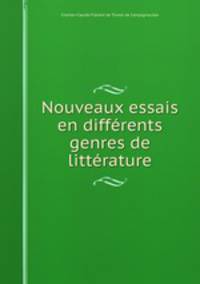 Nouveaux essais en differents genres de litterature