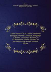 Obras poeticas de d. Leonor d