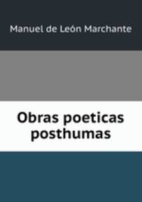 Obras poeticas posthumas