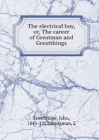 The electrical boy, or, The career of Greatman and Greatthings