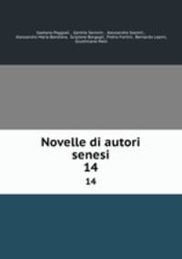 Novelle di autori senesi. 14
