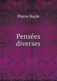 Pensees diverses