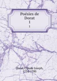Poesies de Dorat. 1