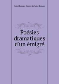 Poesies dramatiques d