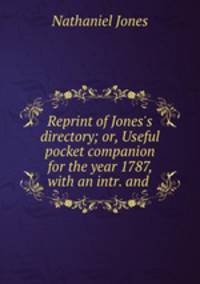 Reprint of Jones