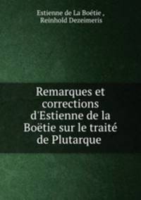 Remarques et corrections d