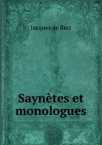 Saynetes et monologues