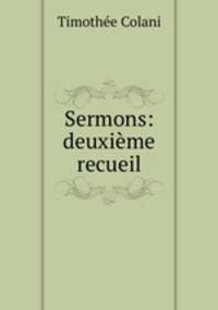 Sermons: deuxieme recueil