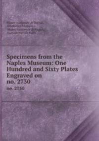 Specimens from the Naples Museum: One Hundred and Sixty Plates Engraved on .. no. 2730