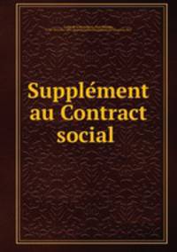 Supple?ment au Contract social