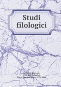 Studi filologici