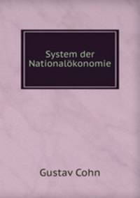 System der Nationalokonomie
