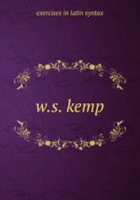 w.s. kemp
