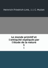 Le monde primitif et l
