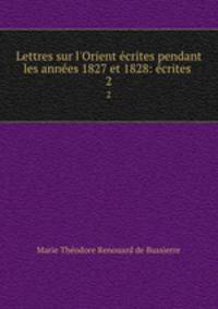 Lettres sur l